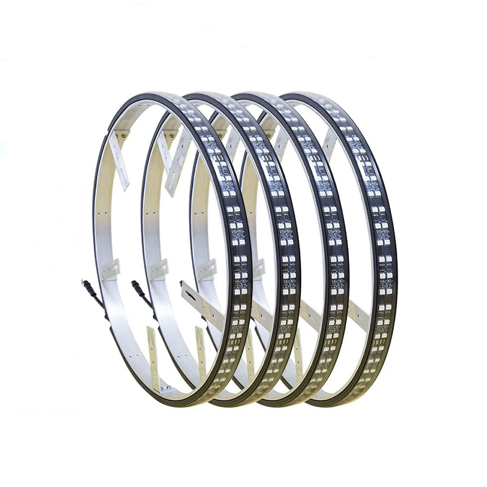 32 Inch 180W 18000LM Curved Double Row Spot Flood LED Light Bar with R