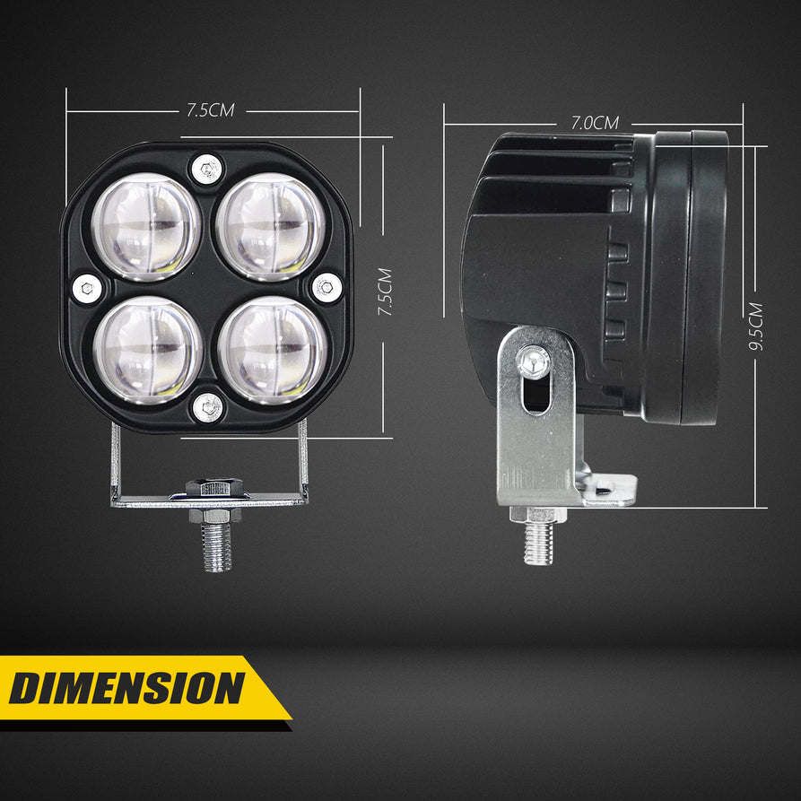 Jeanoko Lampe de poche LED Zoom 5 modes pour l'enseignement de la  spéléologie (Noir) : : Bricolage