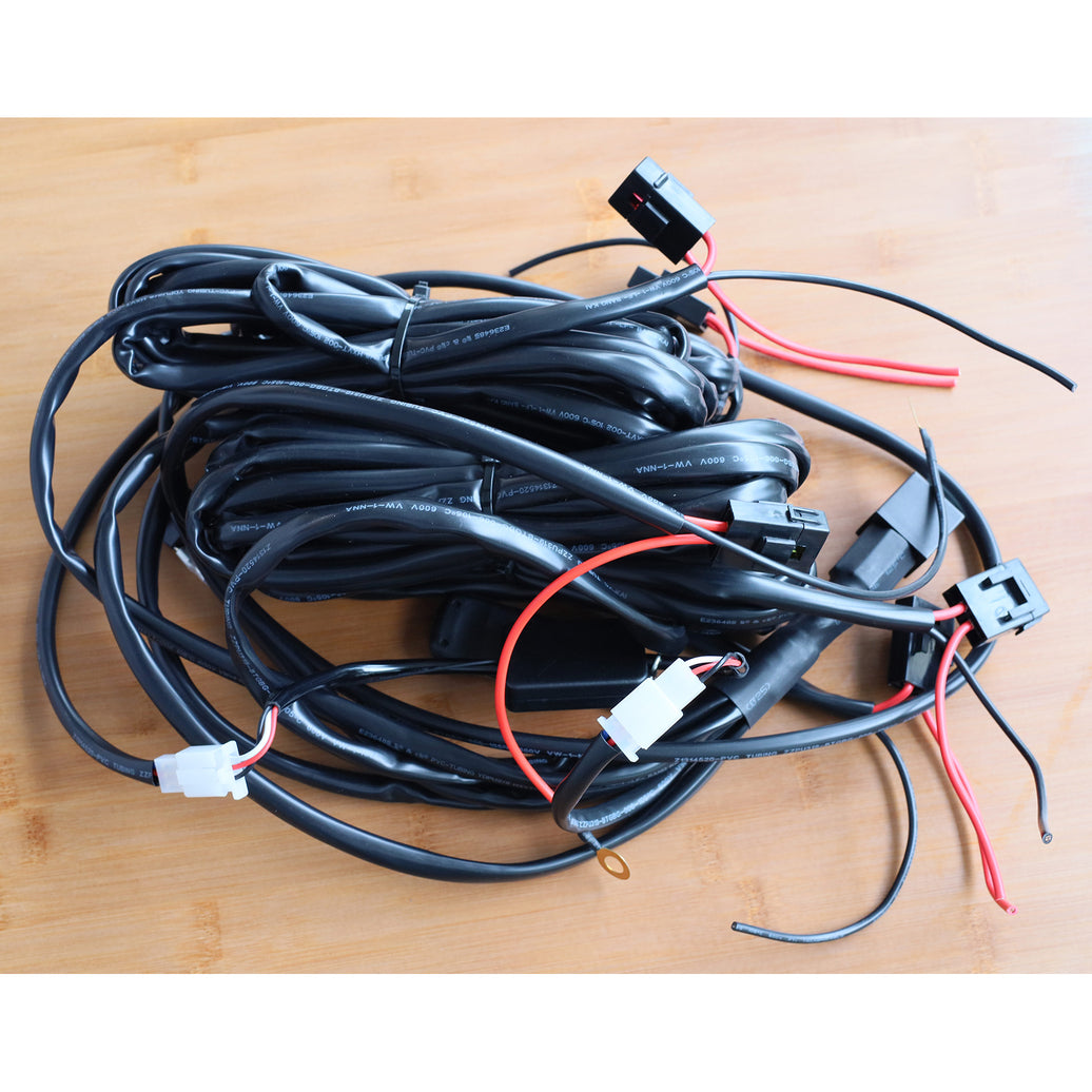 Rock light 14AWG Wire Harness Kit with strobe controller