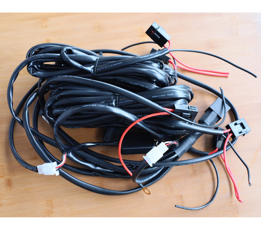 Rock light 14AWG Wire Harness Kit with strobe controller