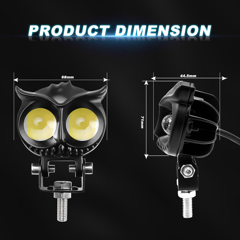 2pcs Motorcycle Led Headlight 6LED 14000lm 6000K Waterproof Driving Spot Fog Lig 2pcs Motorcycle Led Headlight 6LED 14000lm 6000K Waterproof Driving Spot Fog Lig