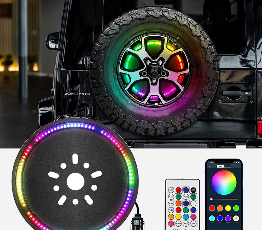 Nicoko RGB Third Brake Light, RGB Spare Tire Lights