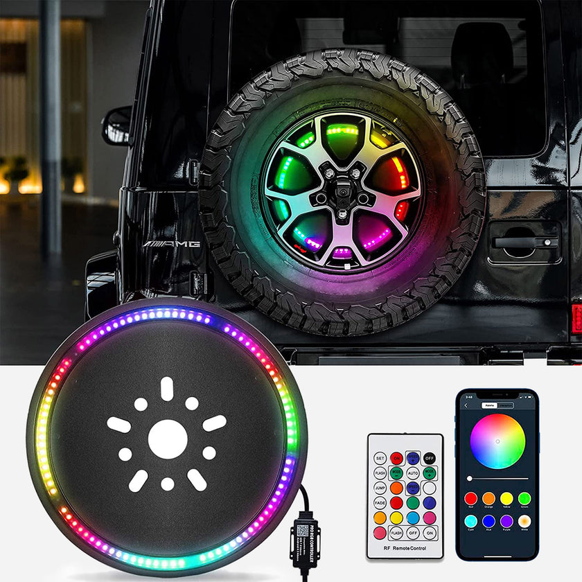 Nicoko RGB Third Brake Light, RGB Spare Tire Lights