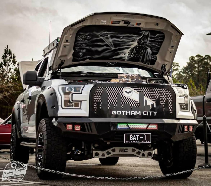 Nicoko 120w 20/22inch Straight Led light bar with Chasing RGB halo Strip