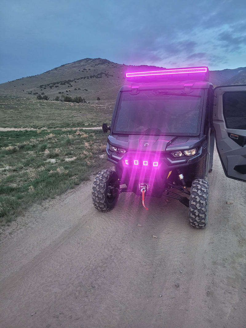 Multicolor 288W Truck Offroad LED Lighting Bar with 4D Lens