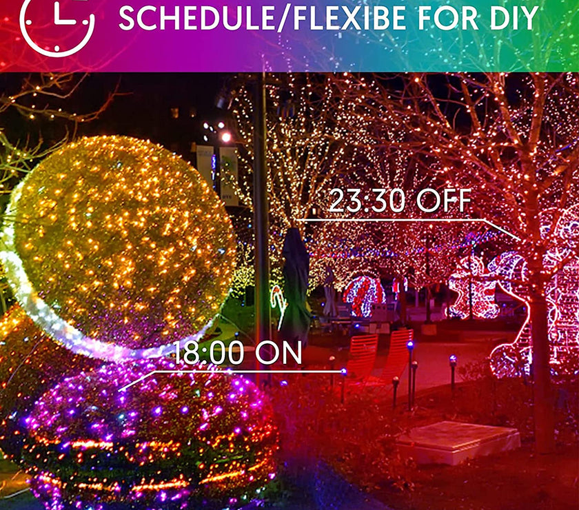 Nicoko LED Net lights Perfectly decoration Net Mesh Lights 9.8x6.6Ft Waterproof