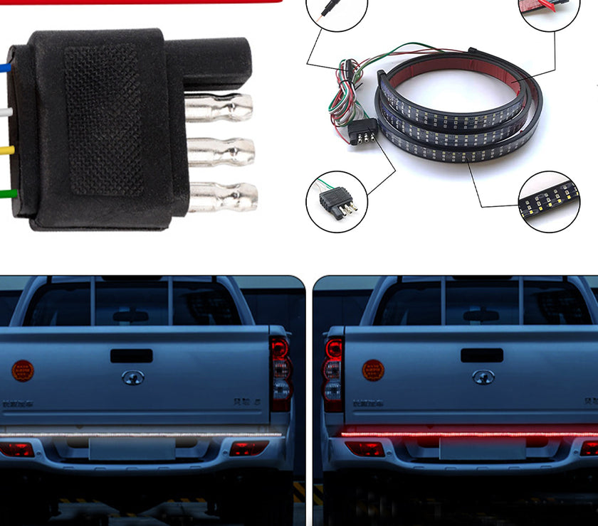Nicoko 3pcs 60'' Double Truck Bed Bluetooth Lights Kit with APP & Wireless Remote Control